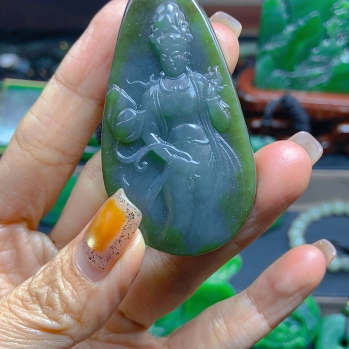 未镶嵌和田玉珠宝半成品