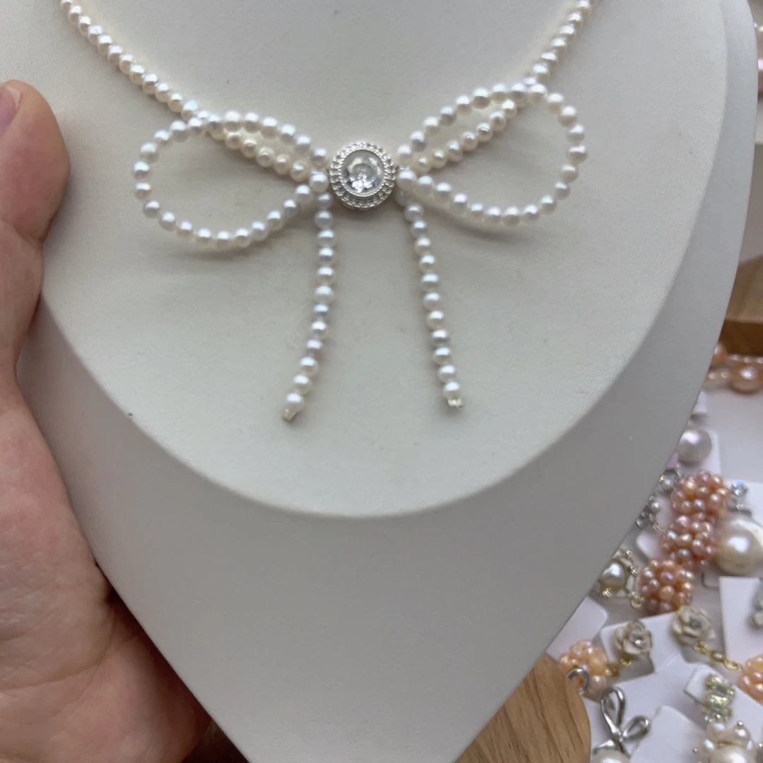 淡水珍珠未镶嵌颈饰