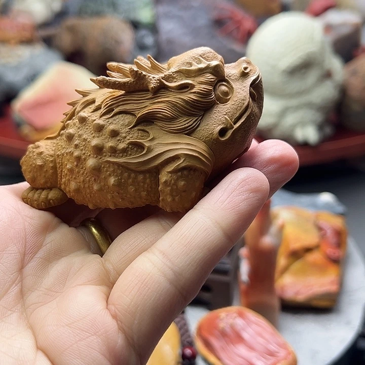 东北石松花石摆件