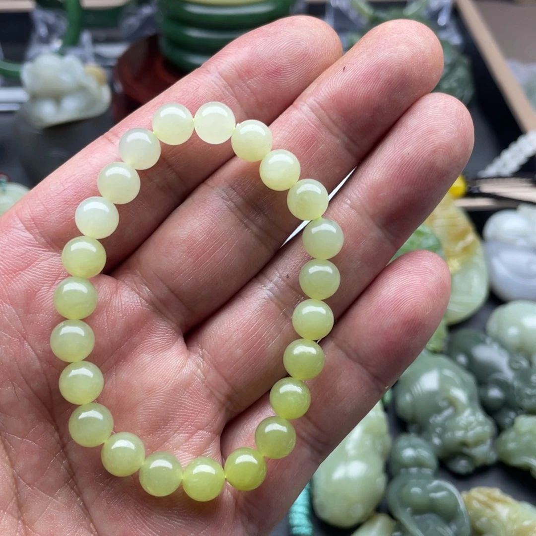 和田玉未镶嵌套链