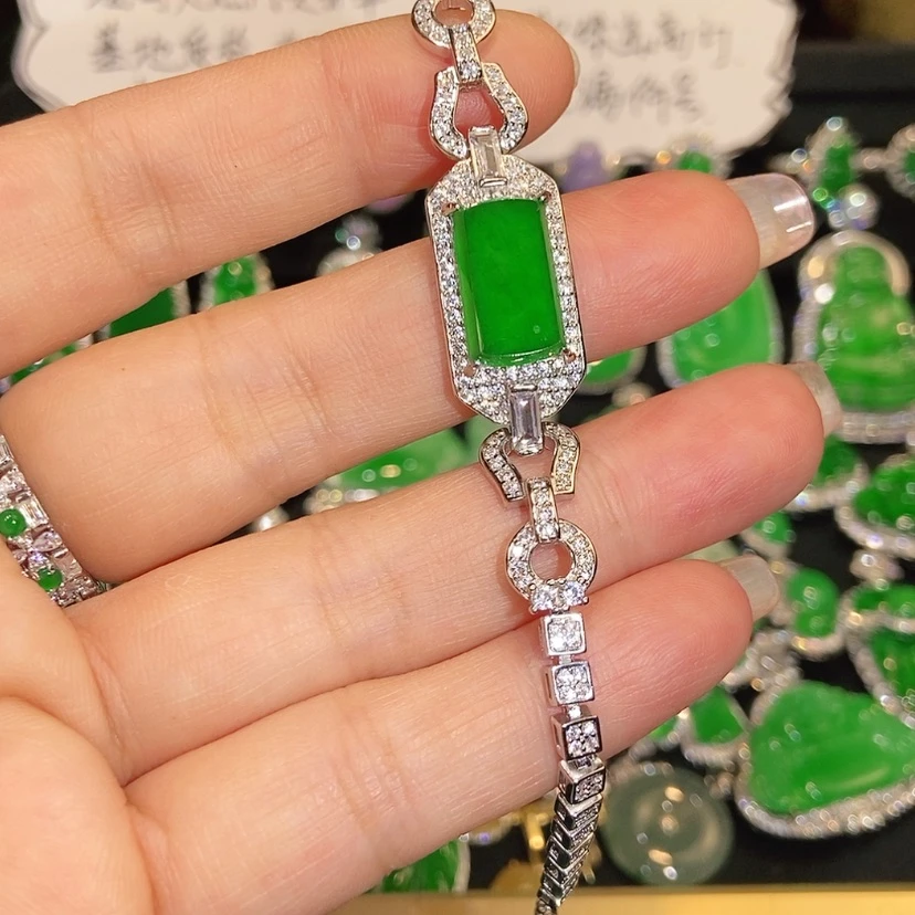 【闪购商品】未镶嵌手链翡翠天然翡翠