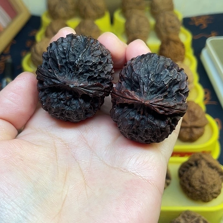 把件文玩核桃3、凤凰牡丹43