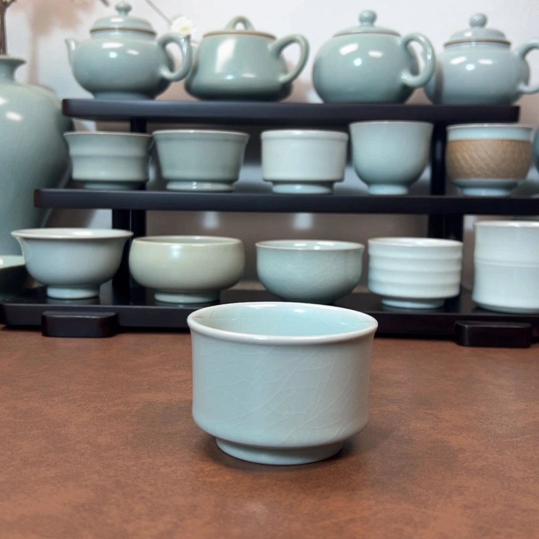 陶杯子天青容天杯福利