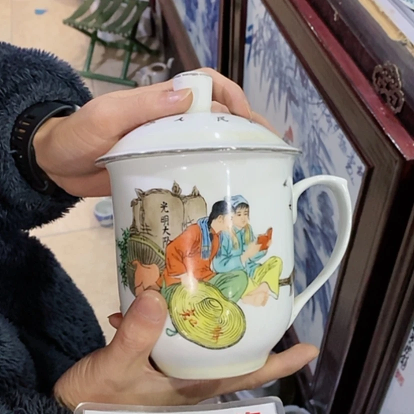 【闪购商品】瓷片笑*心景德镇现代工艺品