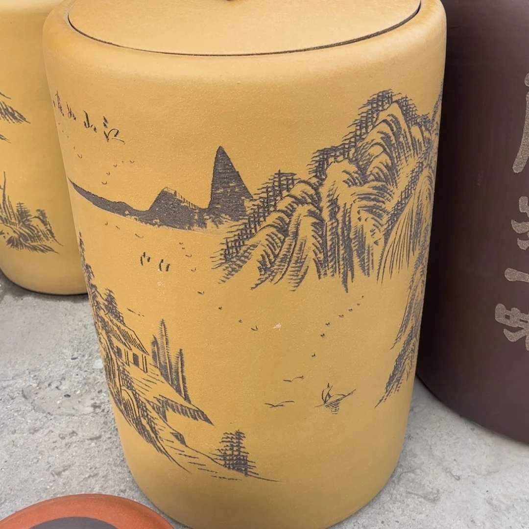 紫砂茶叶罐茶叶罐