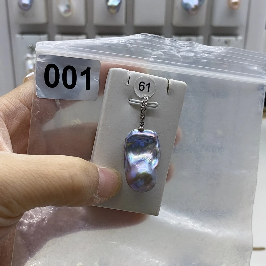 颈饰合金淡水珍珠