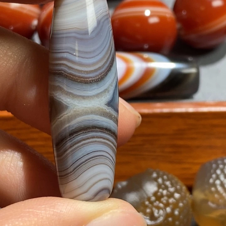玛瑙/玉髓未镶嵌颈饰