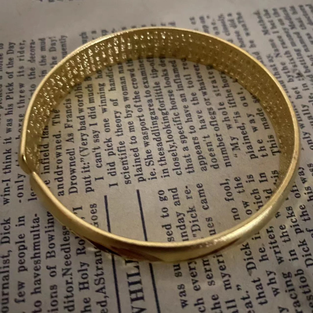 足银手镯   收藏级轻奢时尚气质简约精致手镯f123102