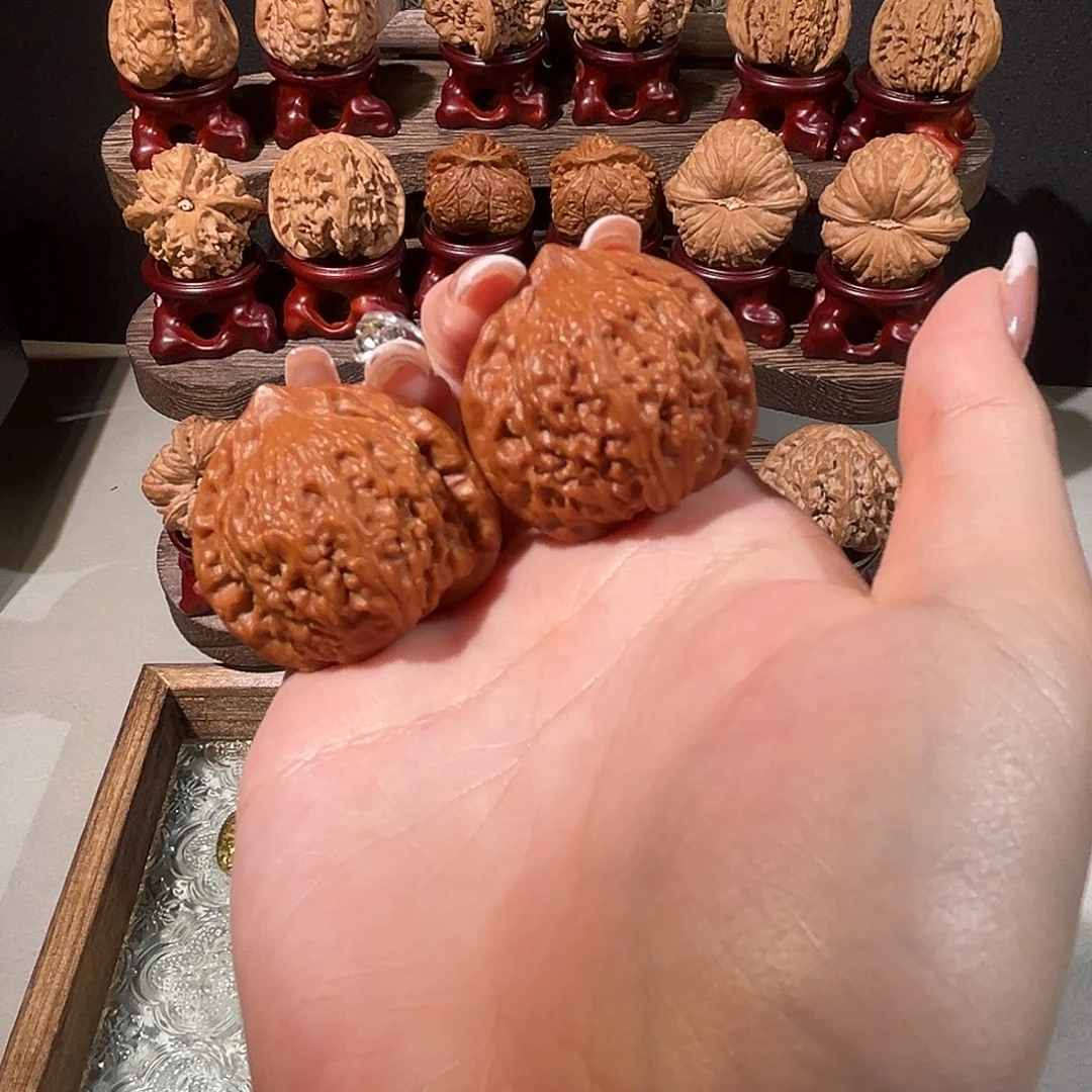 文玩核桃把件七步沟