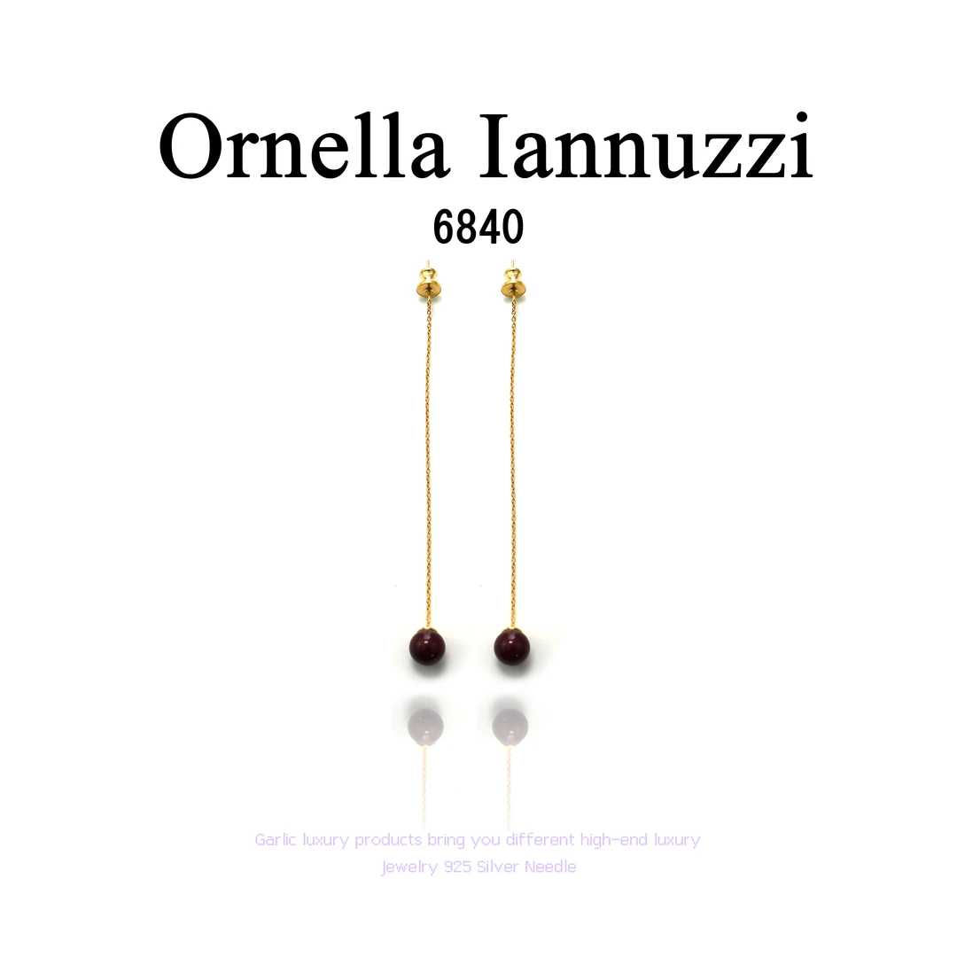 铜合金耳饰 Ornella Iannuzzi耳饰~6840   X