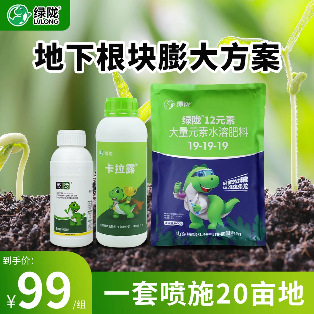 乾陇60%氯化胆碱小麦甘薯调节生长增产作物地下膨大剂膨大素500ml
