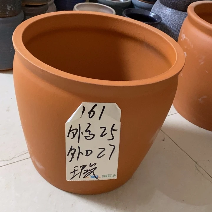 粗陶红陶绿植花盆761