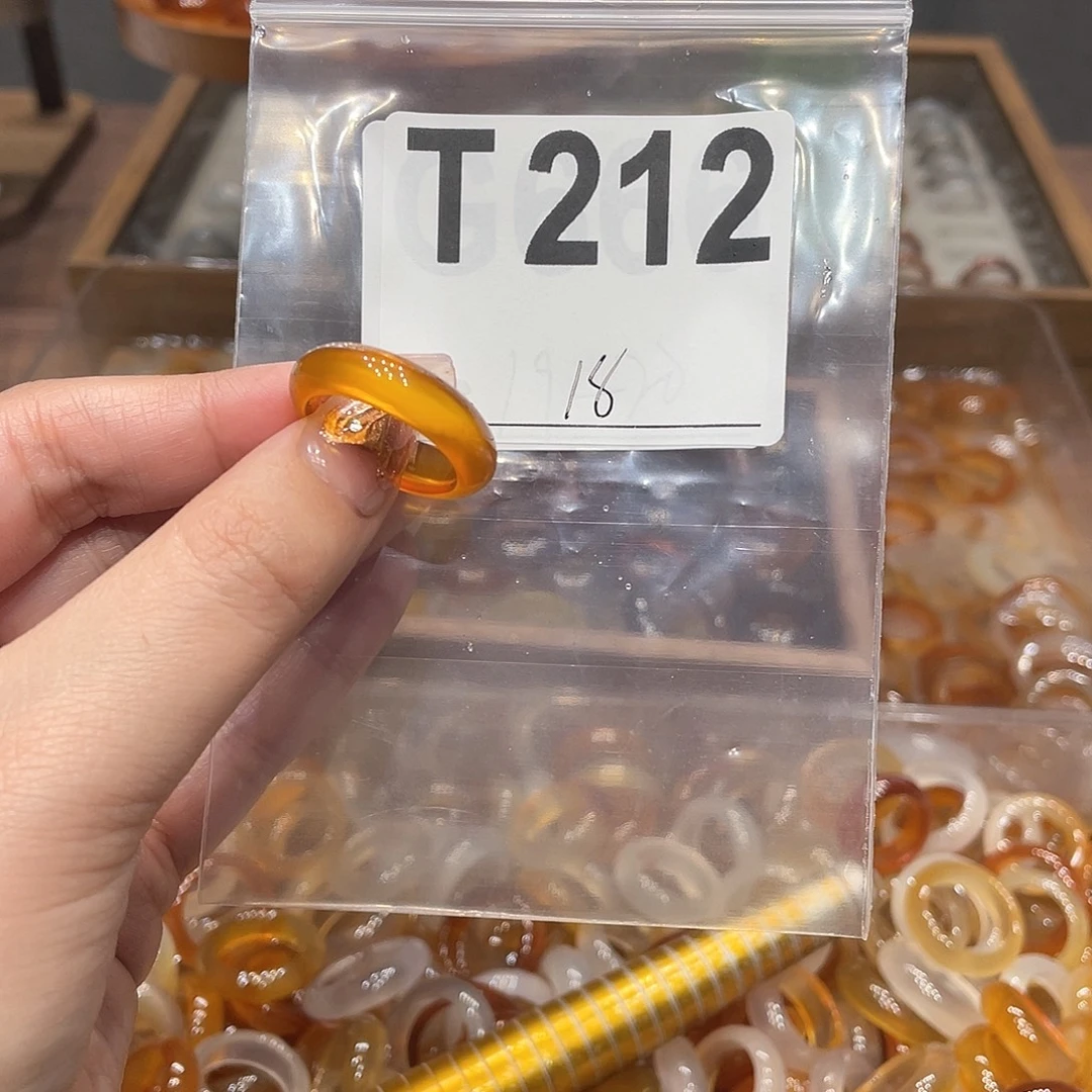 玛瑙/玉髓未镶嵌戒指212