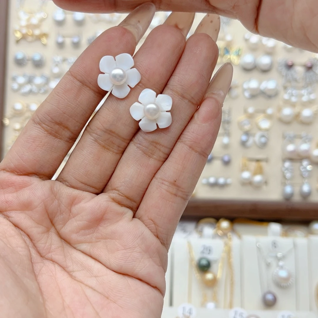 ^***~戒指合金淡水珍珠