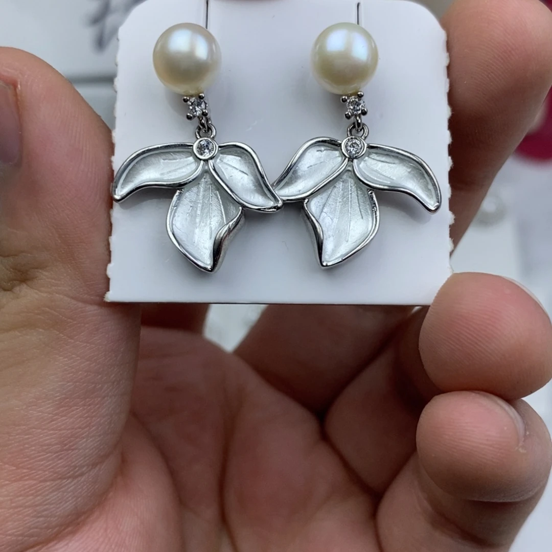 未镶嵌耳饰淡水珍珠