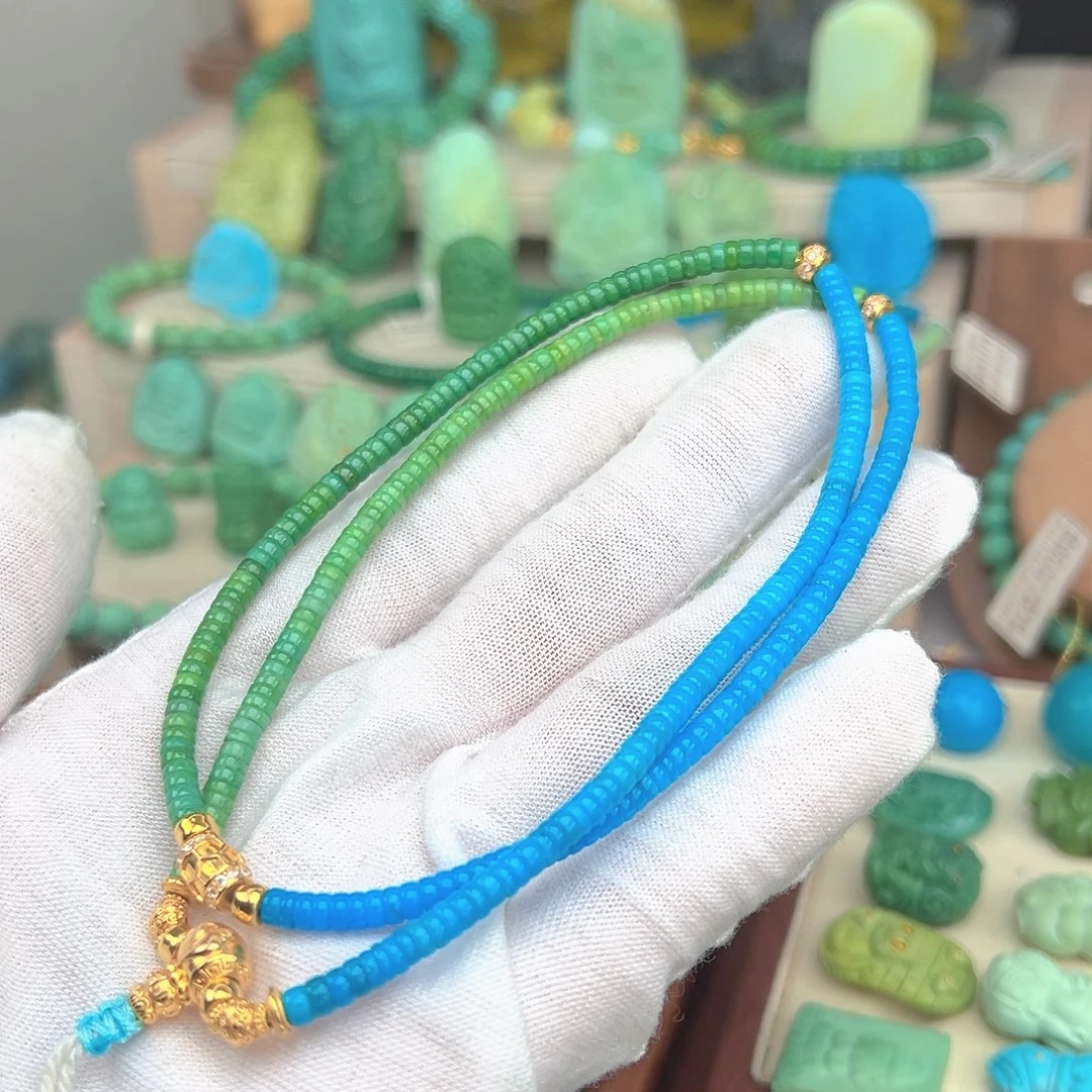 绿松石未镶嵌主播万珍