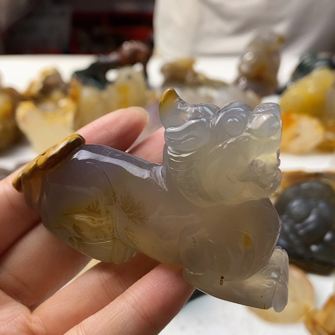 玛瑙/玉髓未镶嵌颈饰