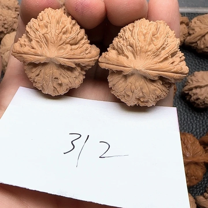 荣***哥文玩核桃吊坠312白狮子37尺