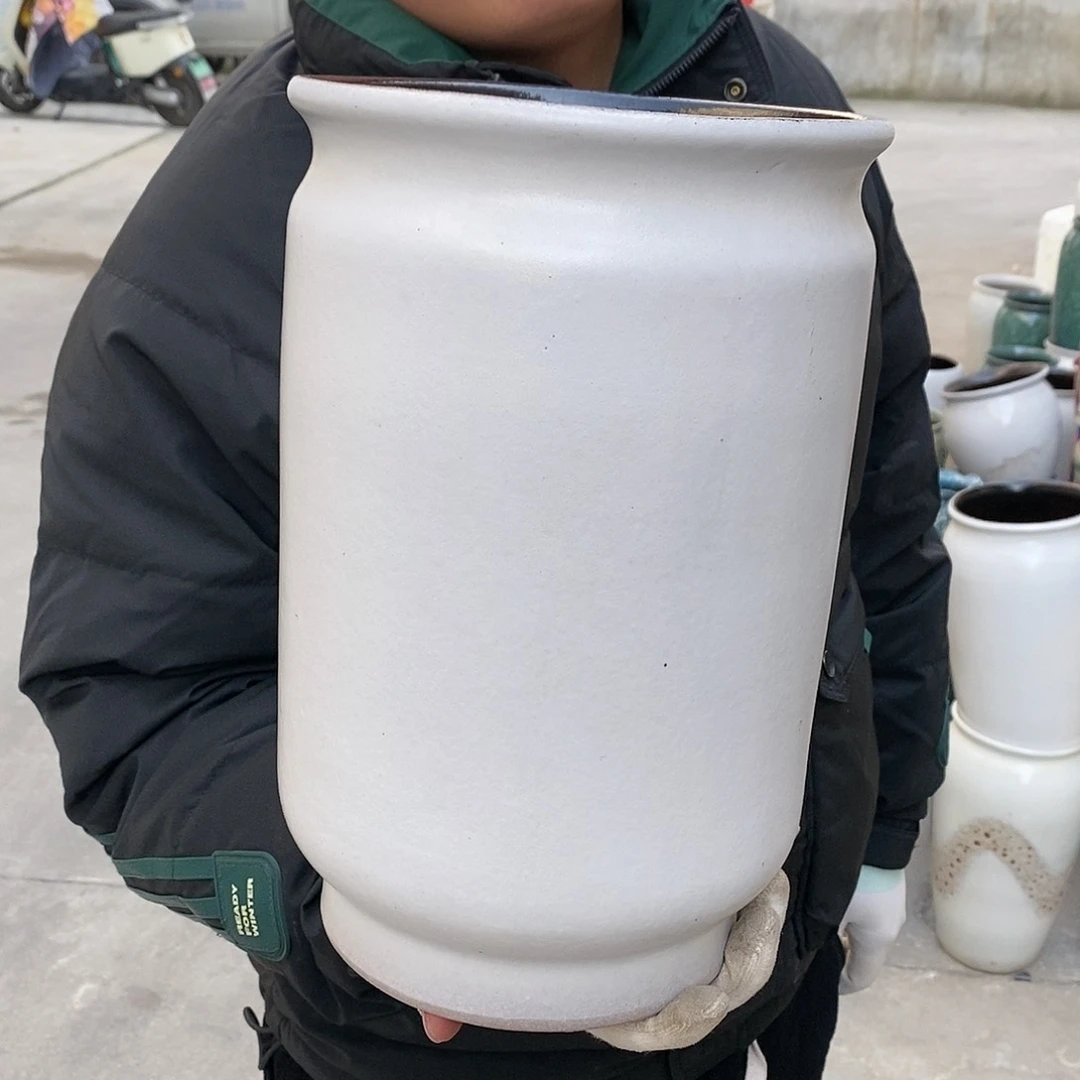 紫砂花盆正品口20高32