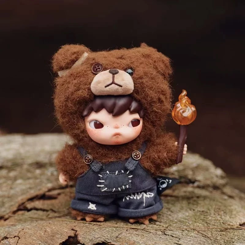 【直拍】小野熊为喜乐而战毛绒公仔（盲盒类产品售出不退不换）