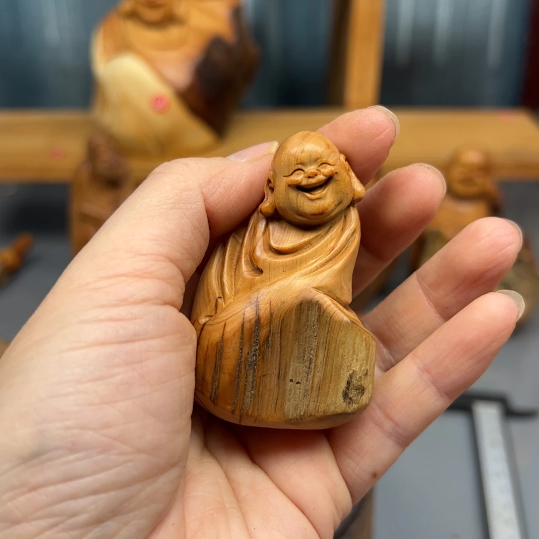 柏木崖柏木摆件手把件，66