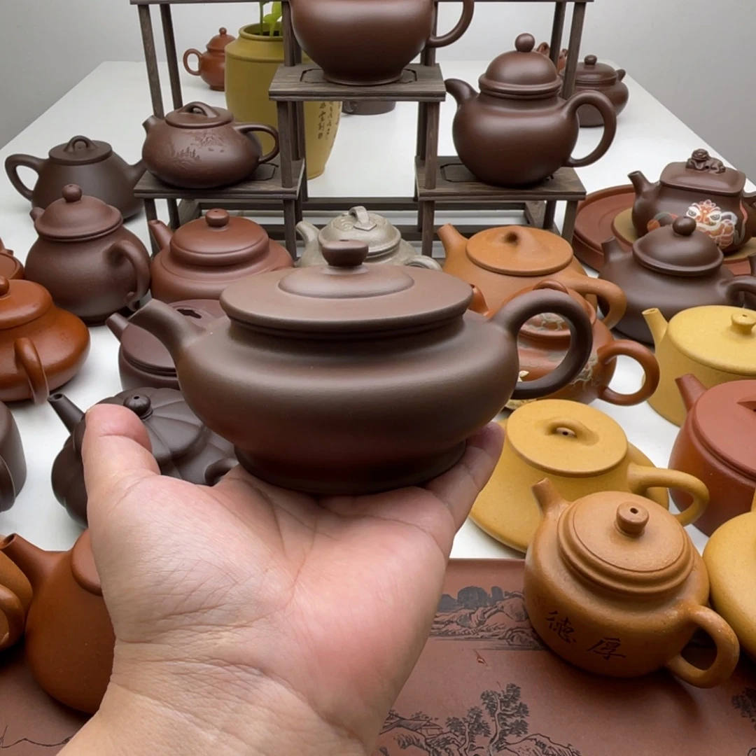 侃***雅茶壶紫砂宜兴紫砂180cc