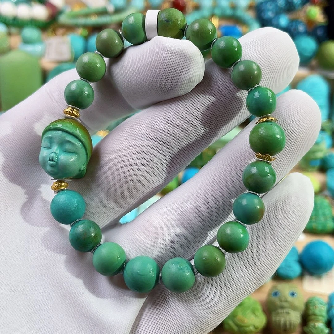 绿松石未镶嵌珠宝奇石