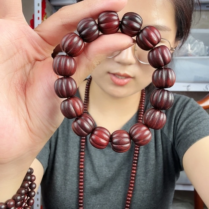 檀香紫檀（小叶紫檀）小叶紫檀南瓜珠