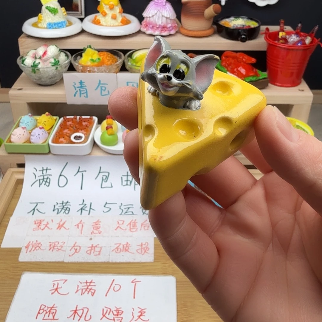 ゛***心树脂食玩冰箱贴凭开箱视频售后瑕疵