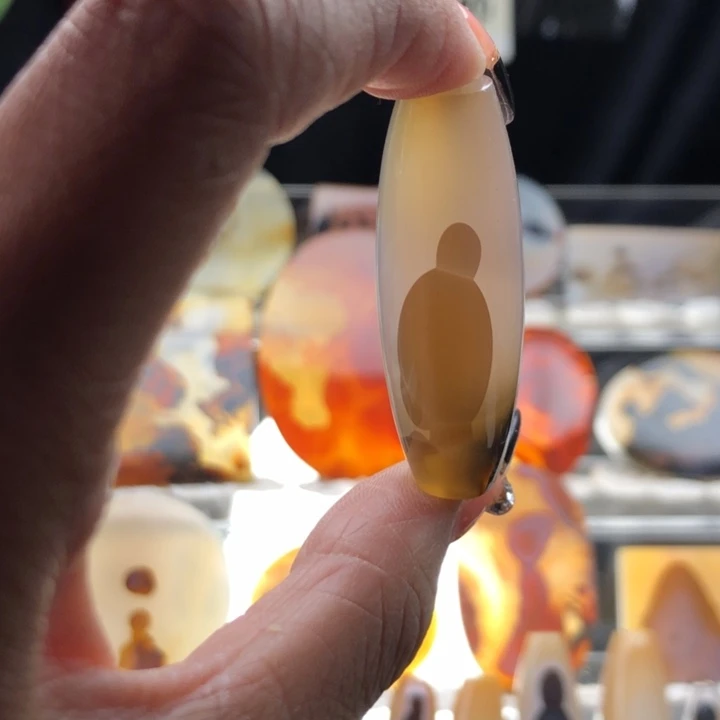 玛瑙/玉髓颈饰未镶嵌94