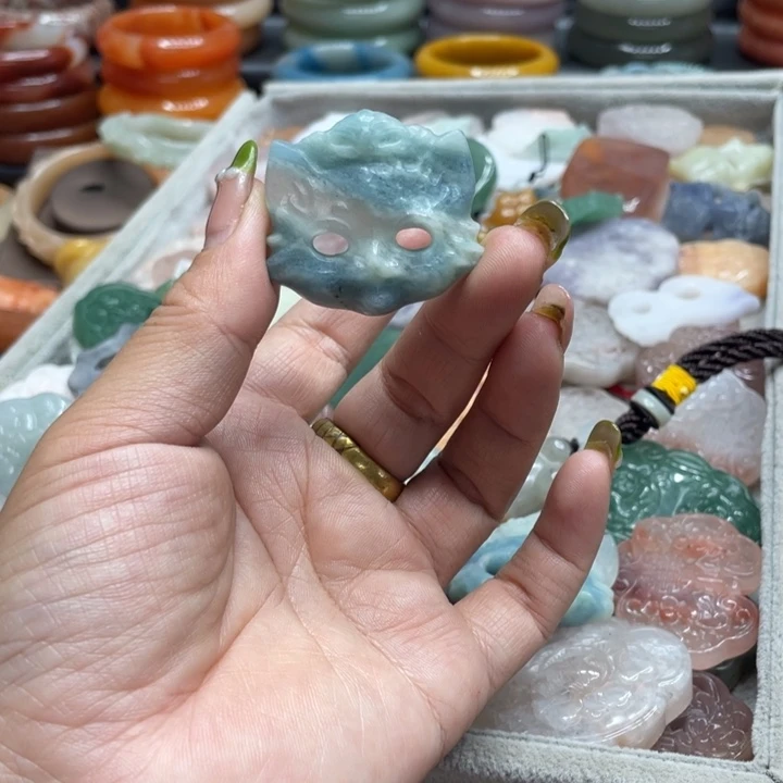 颈饰合金石英质玉用****9