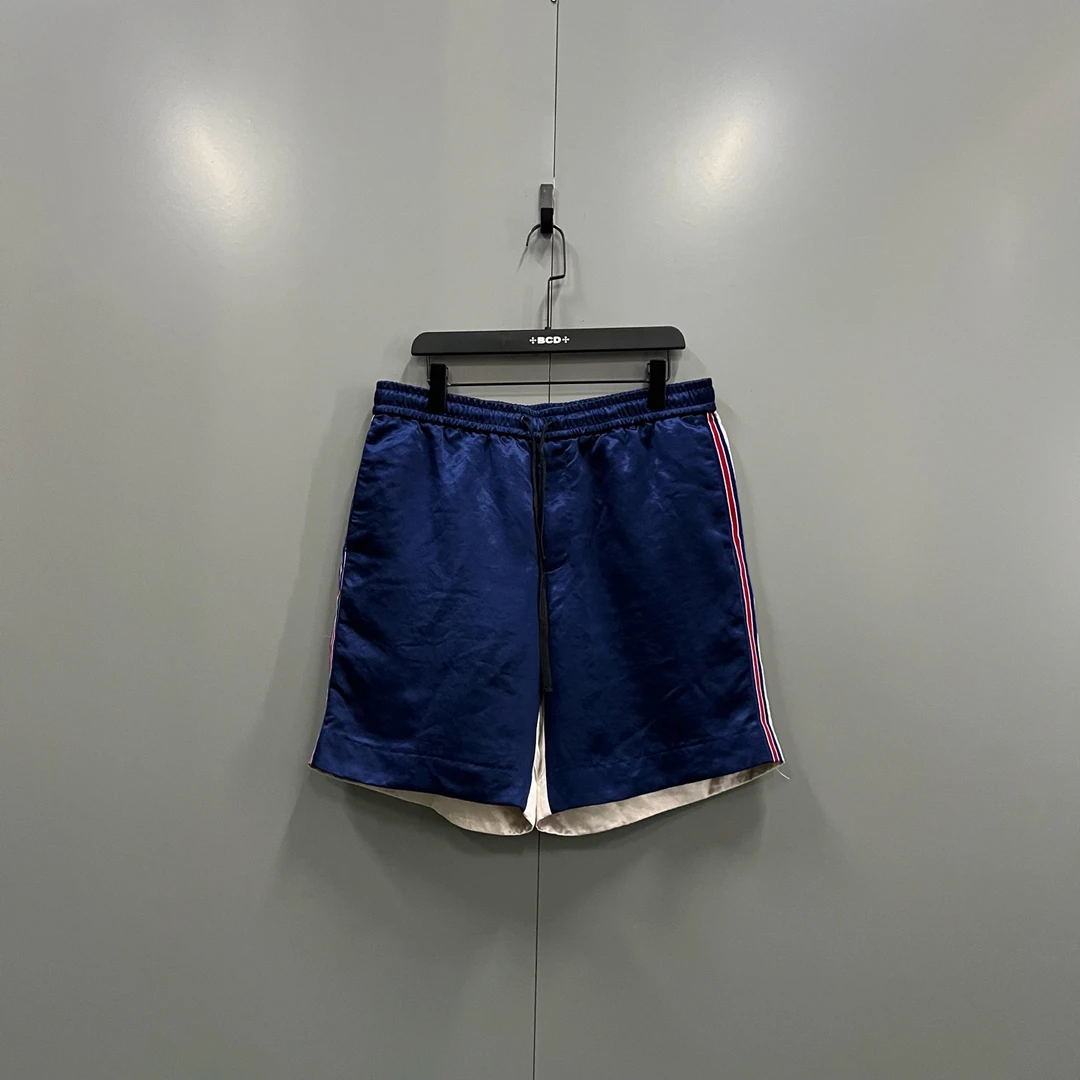 90新 GUCCI/古驰 jp918 610573 拼接撞色短裤 50码 无领标 瑕疵