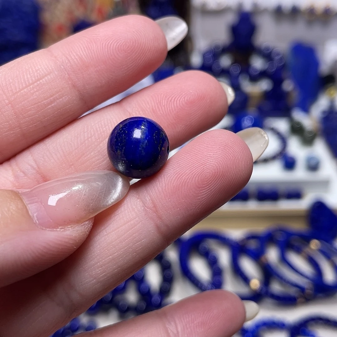 猫***&青金石未镶嵌12mm单珠