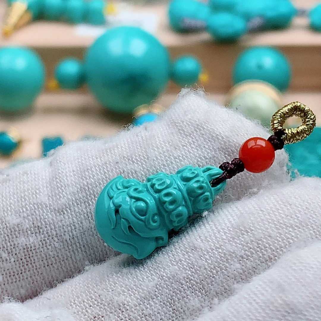 绿松石未镶嵌配饰