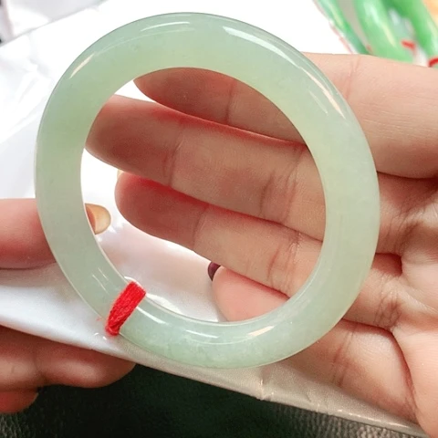 未镶嵌手镯翡翠圆条0001