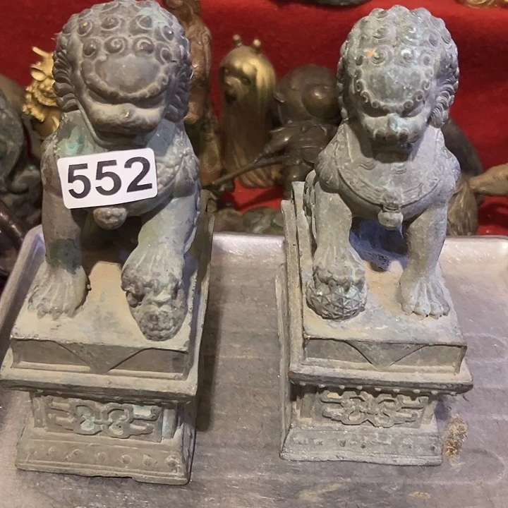 性***法黄铜摆件，文房工艺品摆件