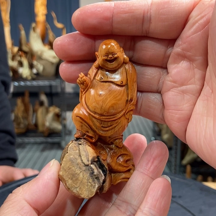 柏木（崖柏）手把件