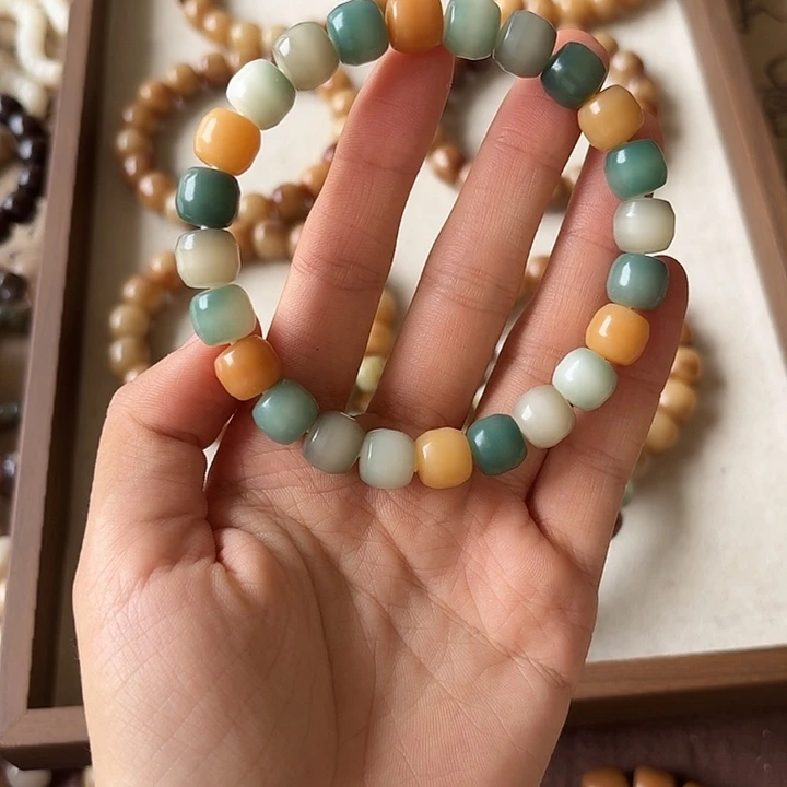 酥***蝶菩提根/象牙果手串卡10汉堡油膏