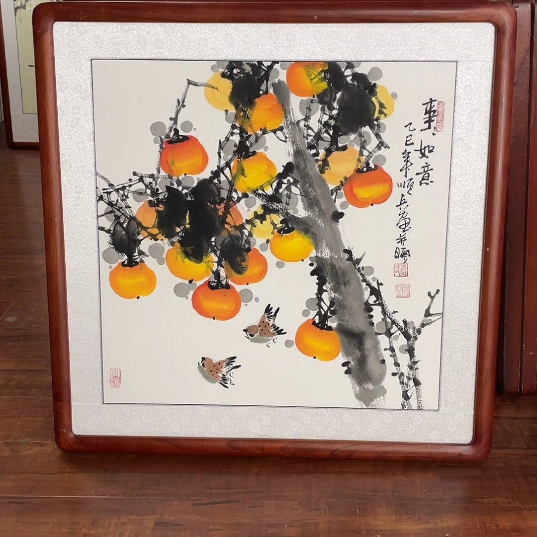 国画带框尺寸63*63厘米