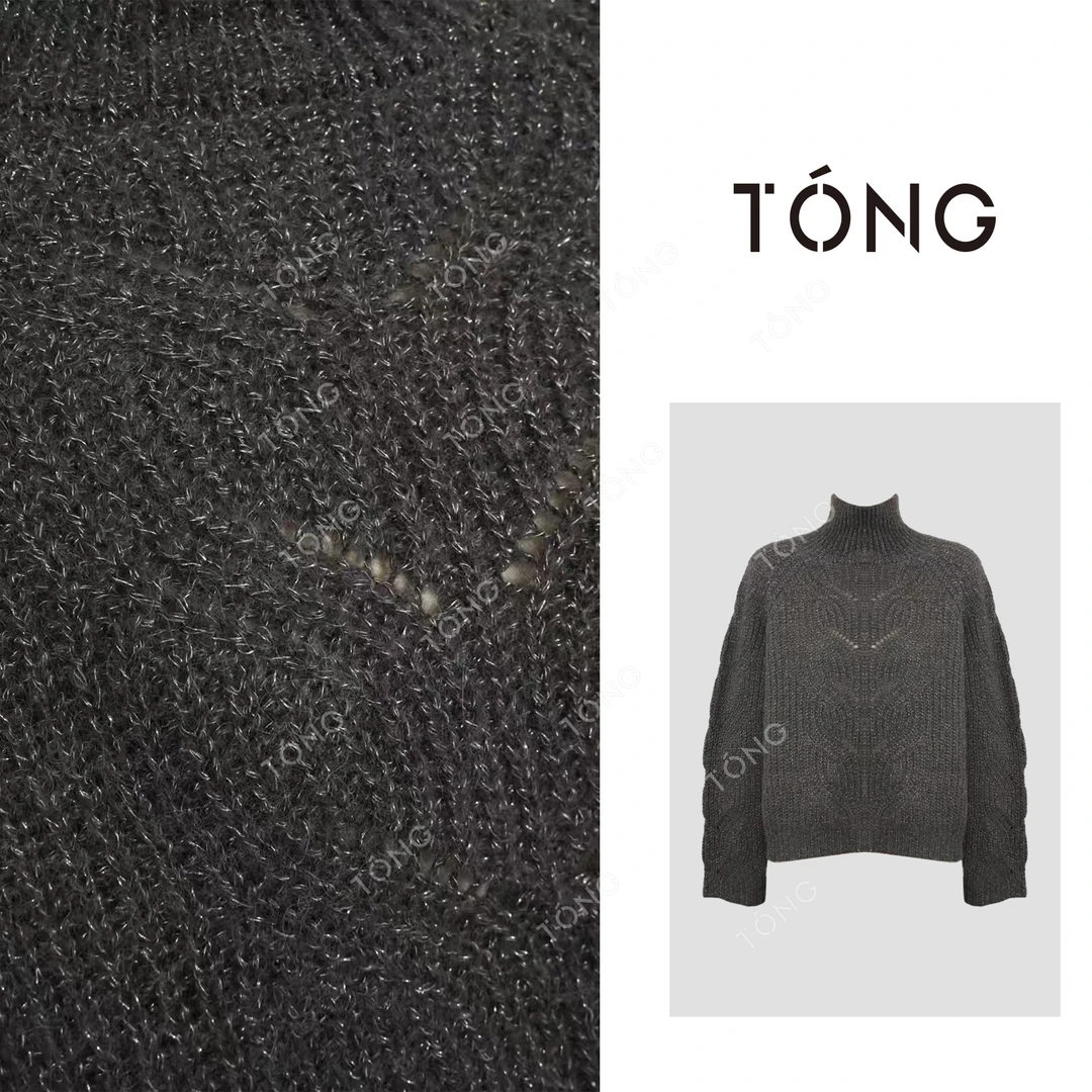 【玉溪春日】羊驼毛+绵羊毛高级时尚百搭高领毛衣 GM111