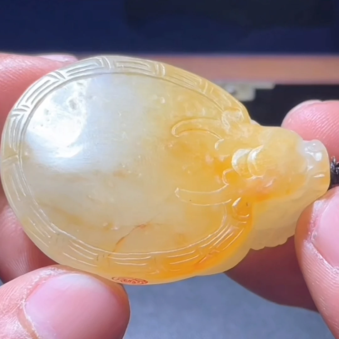 和田玉玉石挂件 d0104拍一发一