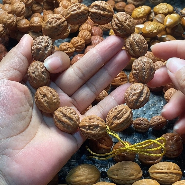 手串文玩核桃粗筋八棱
