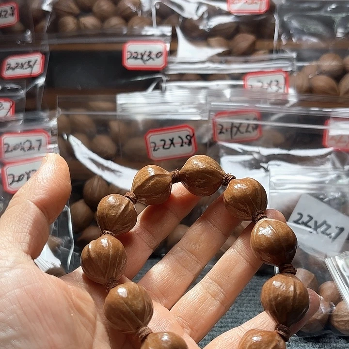 西***阳橄榄核手串2.0❌2.5素核