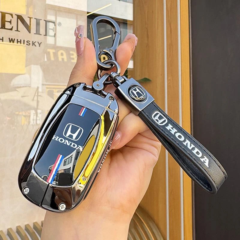 适用本田crv钥匙套2025新款雅阁hrv皓影型格折叠飞度思域十一代扣