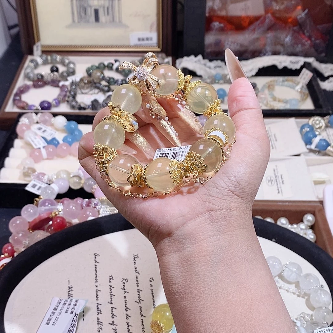 水晶手链未镶嵌初*