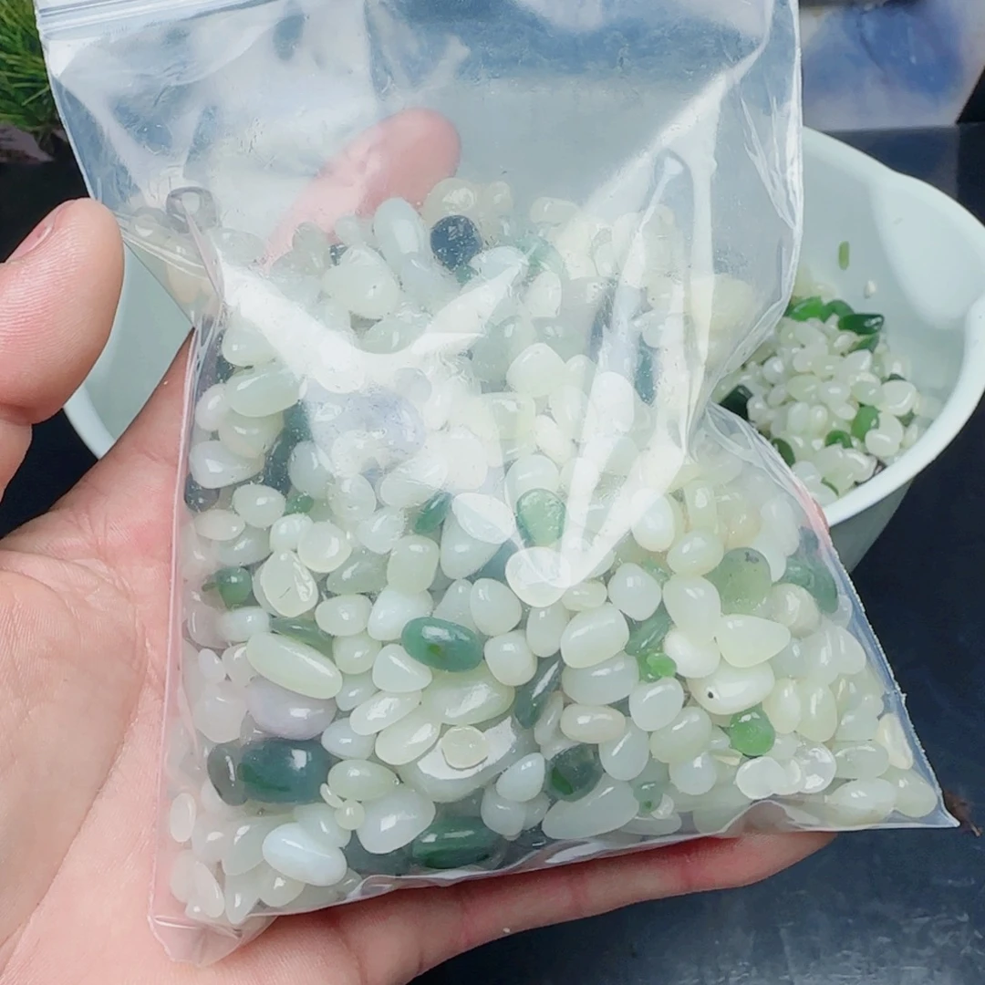 和田玉珠宝半成品未镶嵌火*