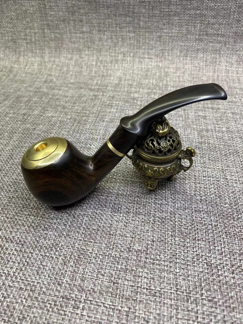 紫光檀中号变径斗长13.5公分 5毫米过滤