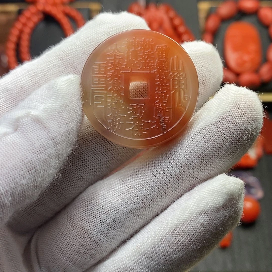 【闪购商品】南红玛瑙配饰未镶嵌语*