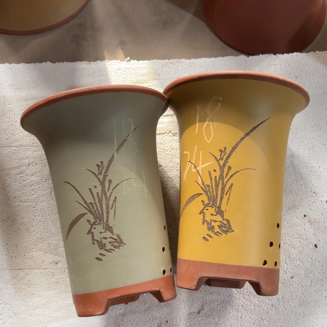 宜兴川阁紫砂花盆