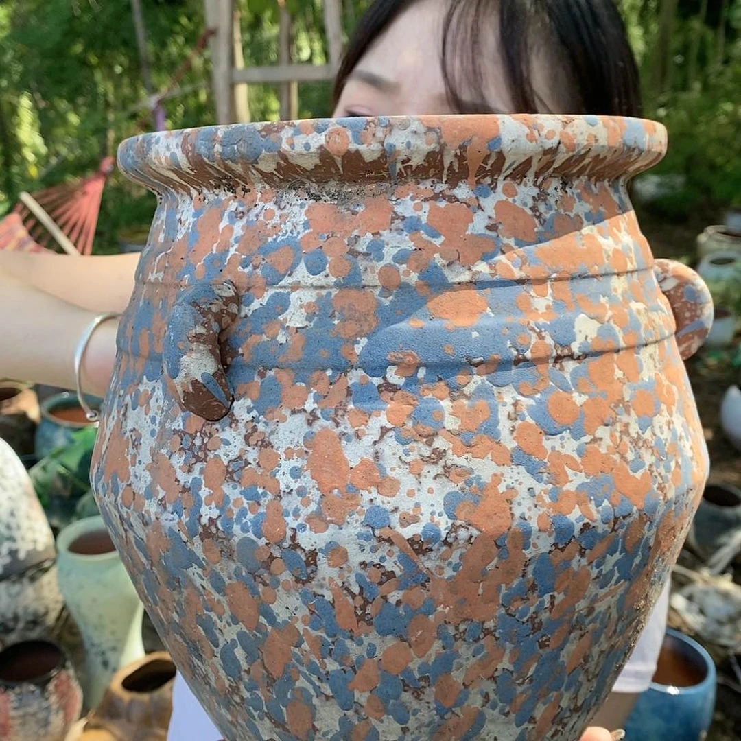 紫砂花盆瑕疵20/25